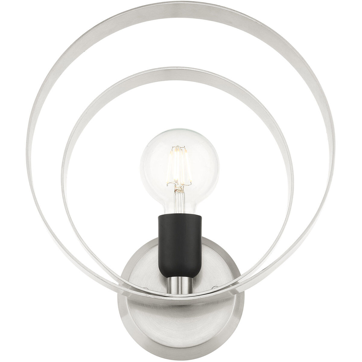 Modesto 1 Light 12 inch Brushed Nickel ADA ADA Single Sconce Wall Light