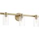 Bedminster 3 Light 24 inch Champagne Gold Vanity Light Wall Light