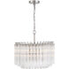 Lofton 5 Light 18 inch Polished Nickel Chandelier Ceiling Light