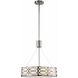 Madison 3 Light 18 inch Brushed Nickel Chandelier Ceiling Light