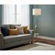 Imogen 67.13 inch 150.00 watt Antique Brass and Clear Glass Shelf Floor Lamp Portable Light