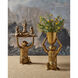 Abu 20 inch Antique Gold Accent Table