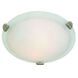 Clip Flush LED 16 inch Chrome Flush Mount Ceiling Light