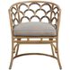 Coralee Grey Matte Rattan / Natural Rattan / Vienna Custard Dining Chair