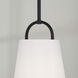 Brody 1 Light 10 inch Matte Black Pendant Ceiling Light