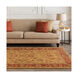 Beverly 132 X 96 inch Burgundy/Tan/Camel/Dark Brown/Khaki Rugs, Wool