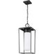 Sheridan 1 Light 10 inch Black Outdoor Chain Mount Ceiling Fixture