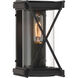 Rockhill 1 Light 10.5 inch Dark Matte Black Outdoor Sconce