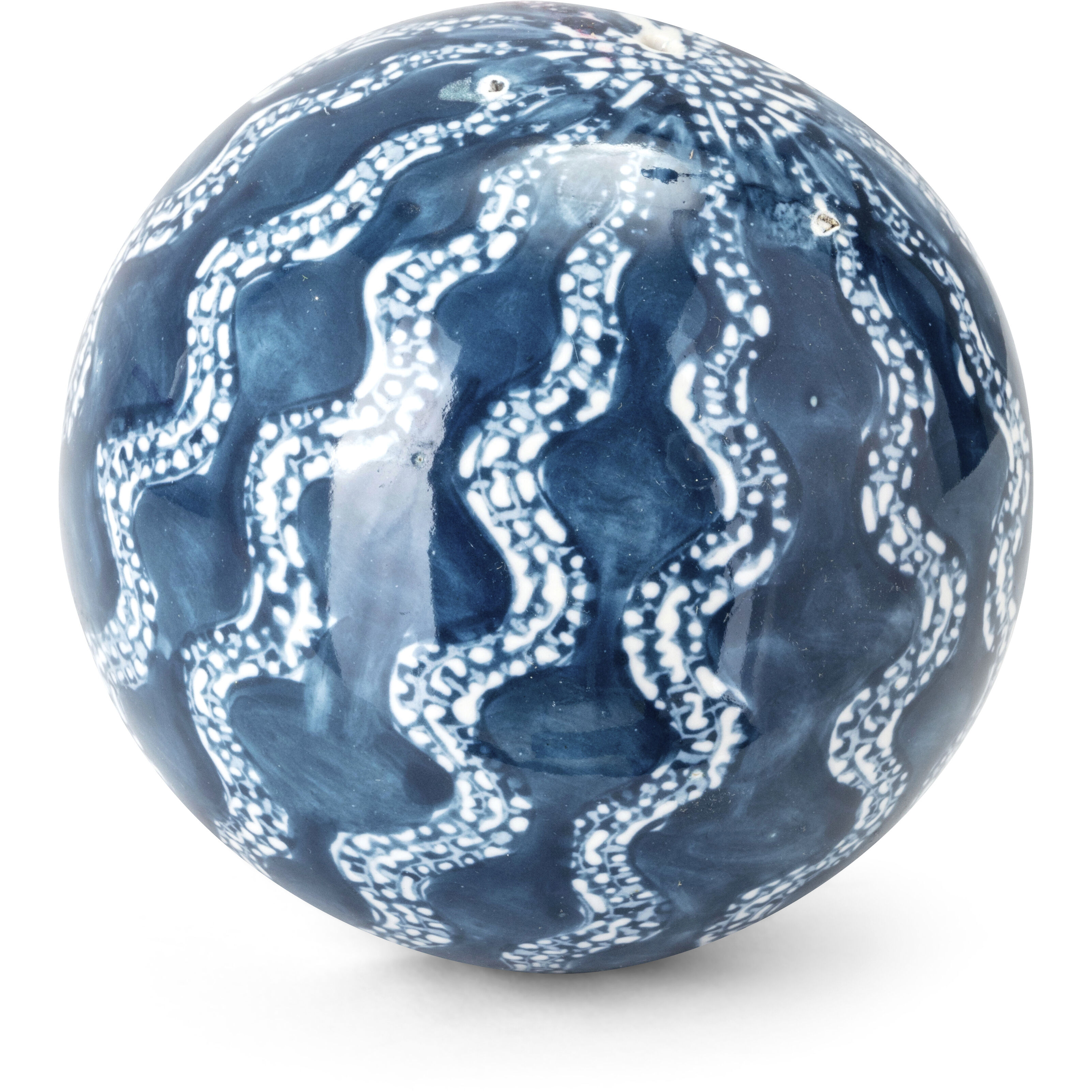 Lilith Blue with White Orbs, Set of 5