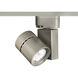 WAC Lighting Exterminator II 1 Light 120 Brushed Nickel Track Head Ceiling Light in 2700K, 90, Flood, J Track J-1035F-927-BN - Open Box