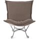 Barbet Chocolate and Natural Chair