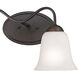 Conway 2 Light 15 inch Oil Rubbed Bronze Bath Bar Wall Light