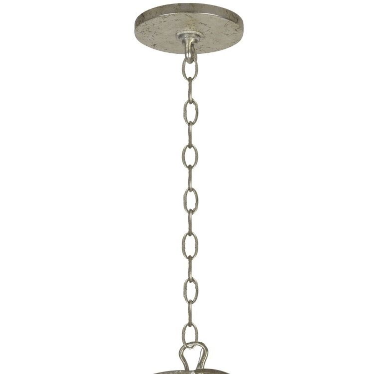 Somma Way 5 Light 17 inch Silver Mini Chandelier Ceiling Light
