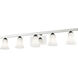 Ridgedale 5 Light 43 inch Polished Chrome Bath Vanity Wall Light