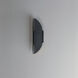 Tectonic LED 14 inch Black and Antique Brass Outdoor Wall Mount