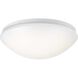 Drums And Clouds LED 10.81 inch White Flush Mount Ceiling Light, Progress LED