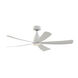Kute 52 LED Matte White Fan Light