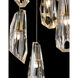 Luma 9 Light 20.5 inch Modern Brass Pendant Ceiling Light, Large