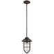 Dylan 1 Light 8 inch Oil-Rubbed Bronze Exterior Convertible Mini-Pendant in Oil Rubbed Bronze