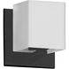 Verona 1 Light 4.5 inch Matte Black Decorative Wall Sconce Wall Light