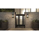 Neville 1 Light 6 inch Matte Black Outdoor Lantern