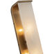 Abbott 2 Light 4.25 inch Vintage Brass Wall/Vanity Light Wall Light