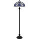 Wisteria Bloom 62 inch 75 watt Matte Black Floor Lamp Portable Light