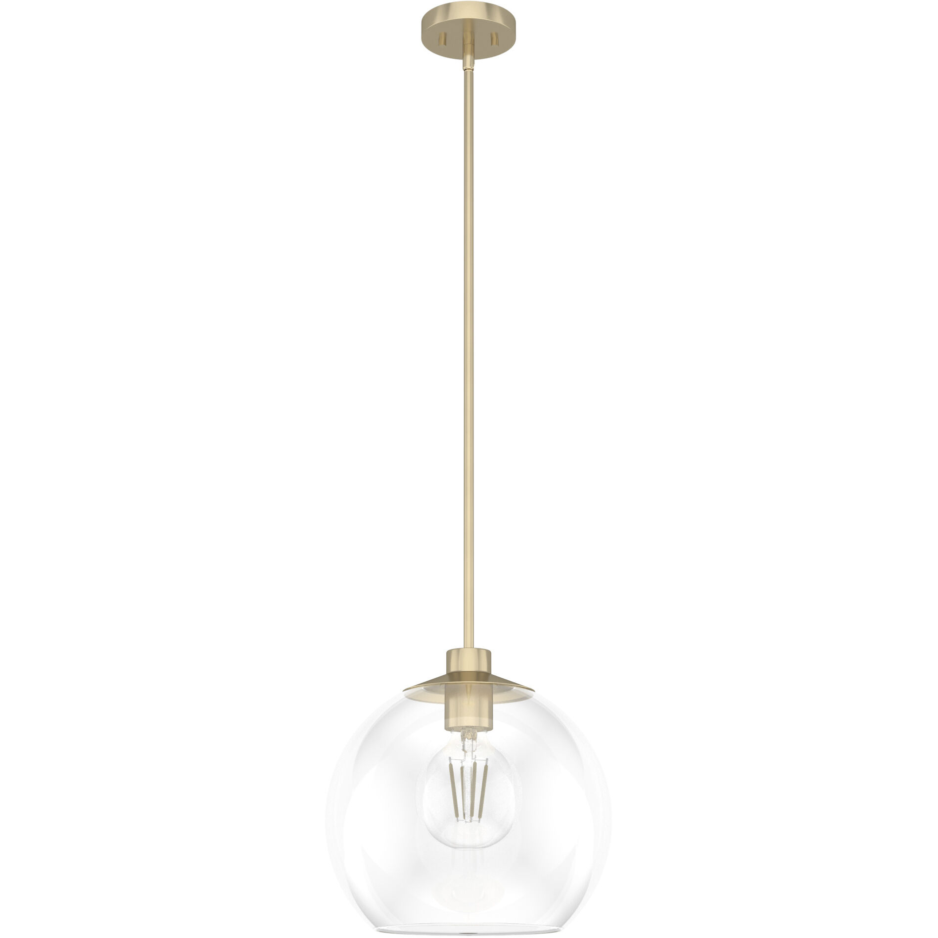 Xidane 1 Light 14 inch Alturas Gold Pendant Ceiling Light, Large