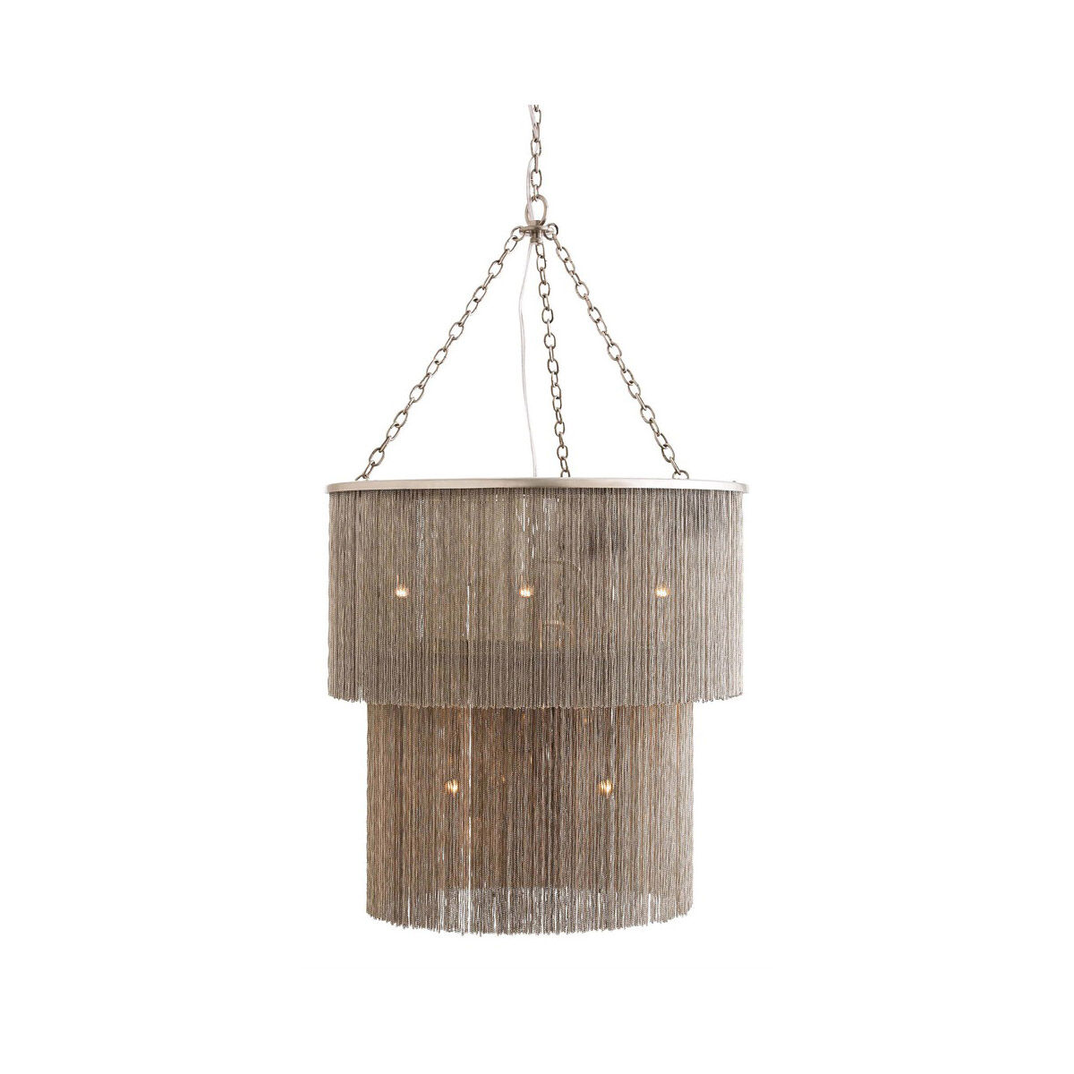 James 9 Light 23.5 inch Antique Nickel Chandelier Ceiling Light