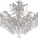 Maria Theresa 6 Light 29 inch Polished Chrome Chandelier Ceiling Light in Clear Swarovski Strass