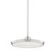 Draper LED 15.5 inch Polished Nickel Pendant Ceiling Light