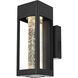 Amaris 1 Light 10 inch Black Outdoor Wall Sconce
