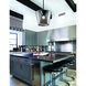 Berlin 1 Light 19.5 inch Soft Black Pendant Ceiling Light