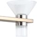 Blake LED 35.5 inch Champagne Gold and Polished Nickel Vanity Light Wall Light