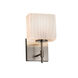 Fusion Wall Sconce Wall Light in 700 Lm LED, Brushed Nickel, Rectangle, Ribbon Fusion