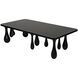 Drop 64 X 33 inch Hand Rubbed Black Coffee Table