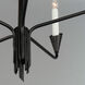 Calyx 5 Light 22 inch Black Chandelier Ceiling Light