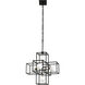 Plaza LED 17.5 inch Carbon and Havana Gold Pendant Ceiling Light