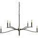 Bridgeport 8 Light 46 inch Iron Chandelier Ceiling Light