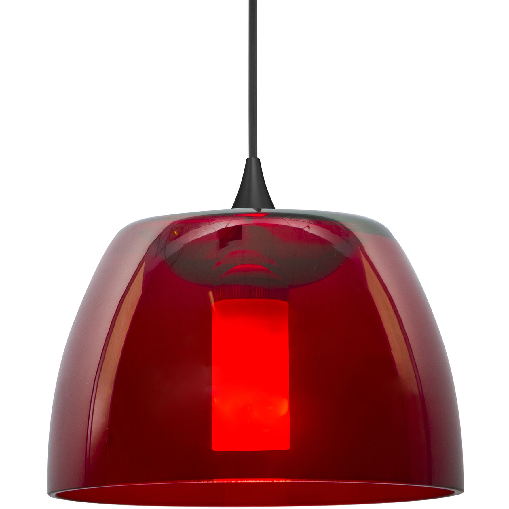 Spur LED Black Cord Pendant Ceiling Light