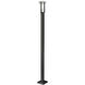 Abbey 1 Light 110.75 inch Black Outdoor Post Mounted Fixture