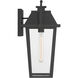 Branwyn 1 Light 20 inch Sand Coal Black Outdoor Wall Lantern