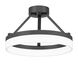 Cohen LED 16 inch Oil Rubbed Bronze Semi-Flush Mount Ceiling Light
