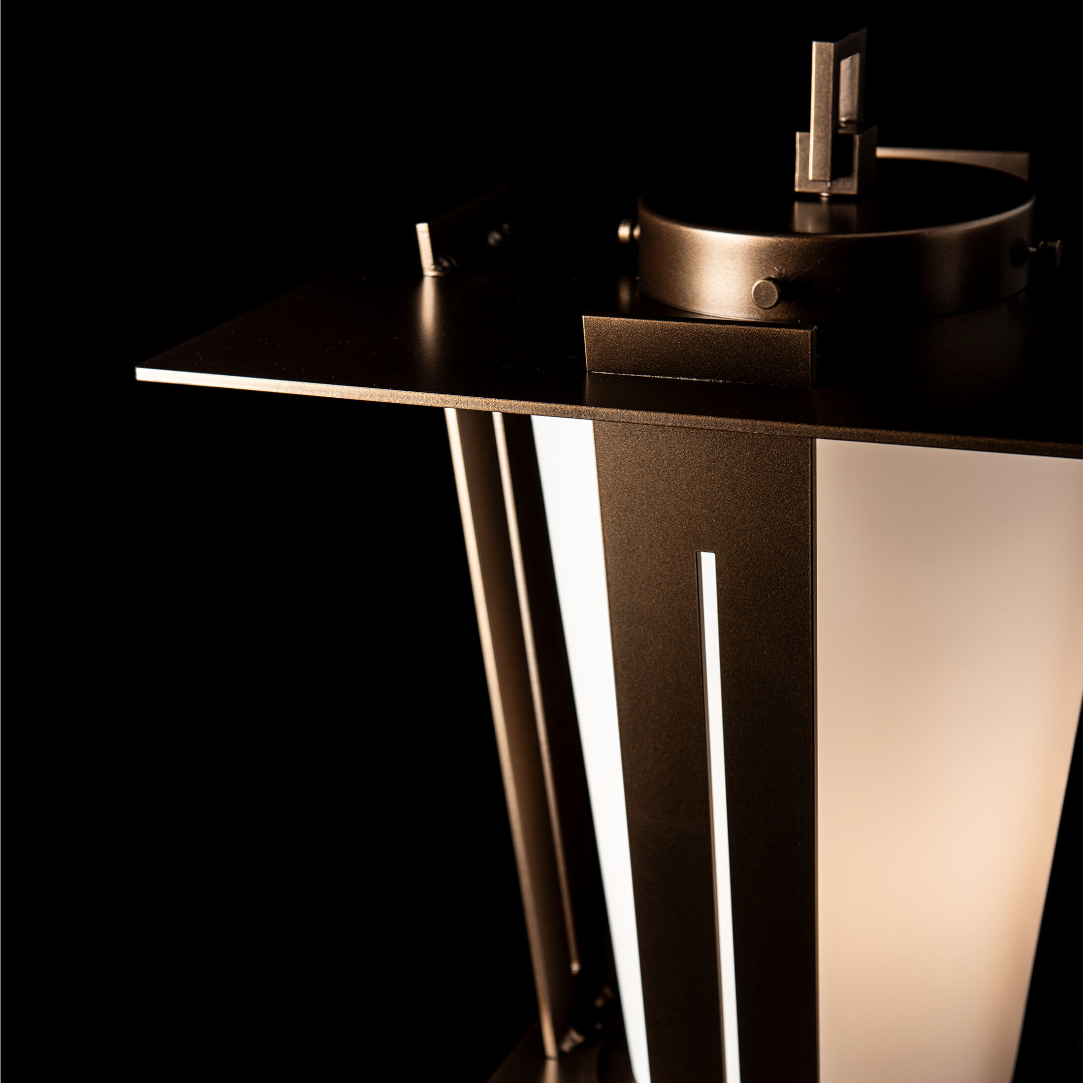 Linea 1 Light 21.5 inch Coastal Bronze Outdoor Post Light