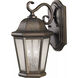 Martinsville 2 Light 14.5 inch Corinthian Bronze Outdoor Wall Lantern, Medium