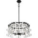 Painesdale 6 Light 27.75 inch Sand Coal And Polished Nickel Pendant Ceiling Light
