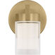 Kelly Wearstler Esfera LED 3.9 inch Natural Brass ADA Wall Sconce Wall Light in LED 90 CRI 2700K