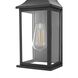 Shepard 1 Light 14.5 inch Black Outdoor Wall Sconce