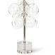 Bubbles 31 inch 100.00 watt Clear Table Lamp Portable Light
