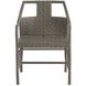 Newton Chartreaux Gray and Gray Outdoor Dining Chair